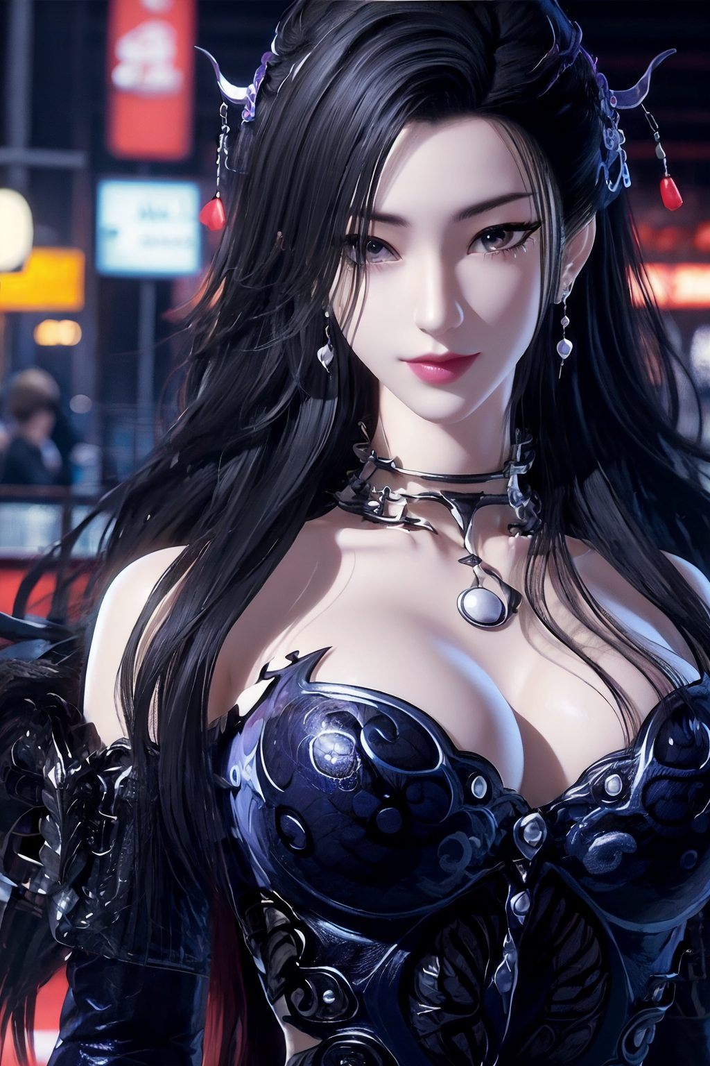 仿佛会说话哦！👀 而天行九歌里的女神们更是美得让人忍不住想抱回家！😍 快来感受国漫女神们的独特魅力