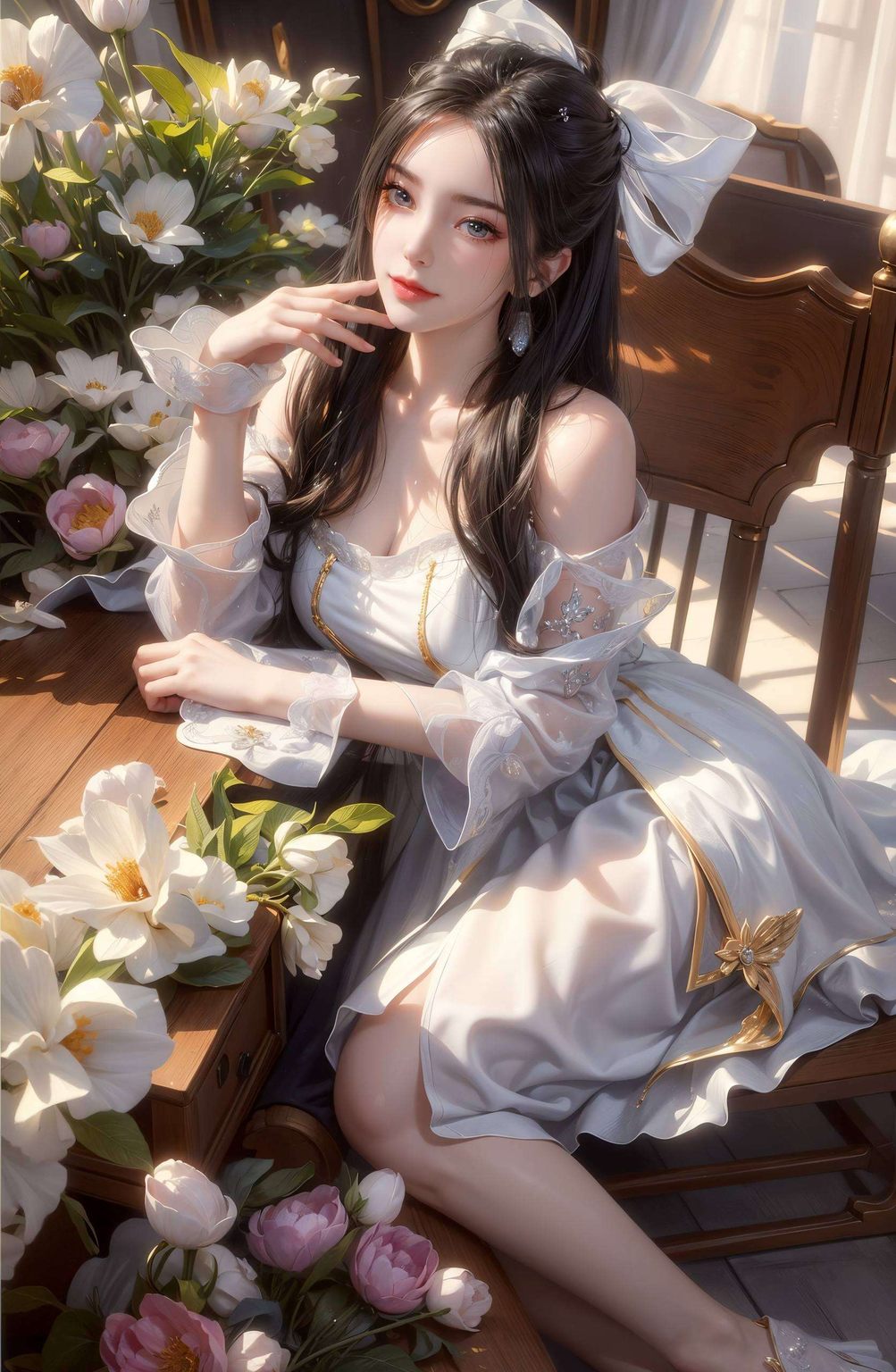 更是玄幻世界中的一抹亮丽风景线今天给大家带来一款超高清的1920x1080焰灵姬杜美莎动态壁纸