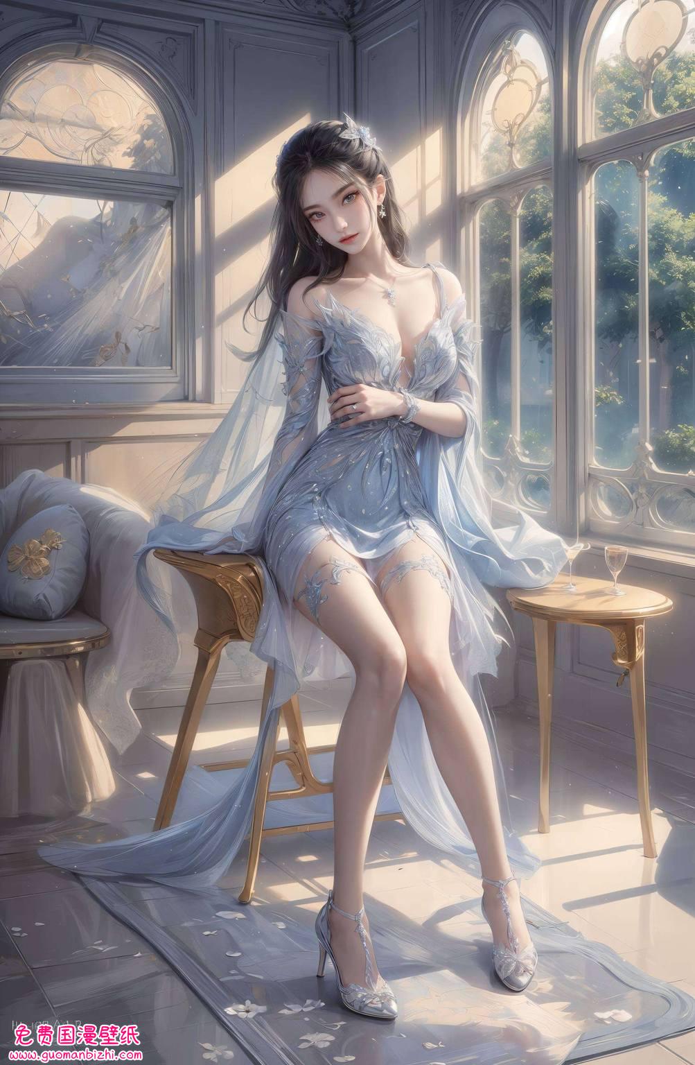 这位国漫女神简直是美得不要不要的！焰灵姬来自《天行九歌》想象一下