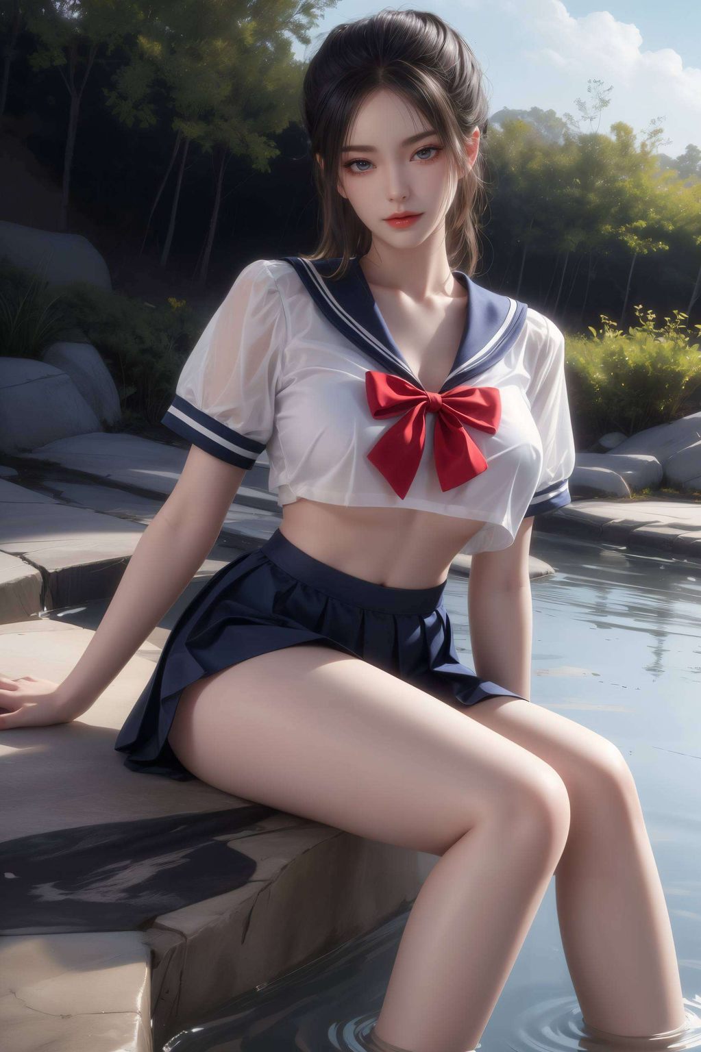 宛如月光下的精灵各位小可爱们