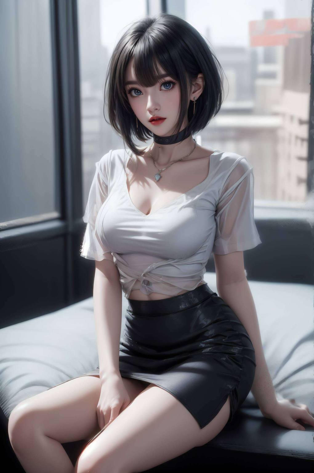 4K壁纸横版展现着他的狂傲姿态巴巴塔与国漫女神的碰撞