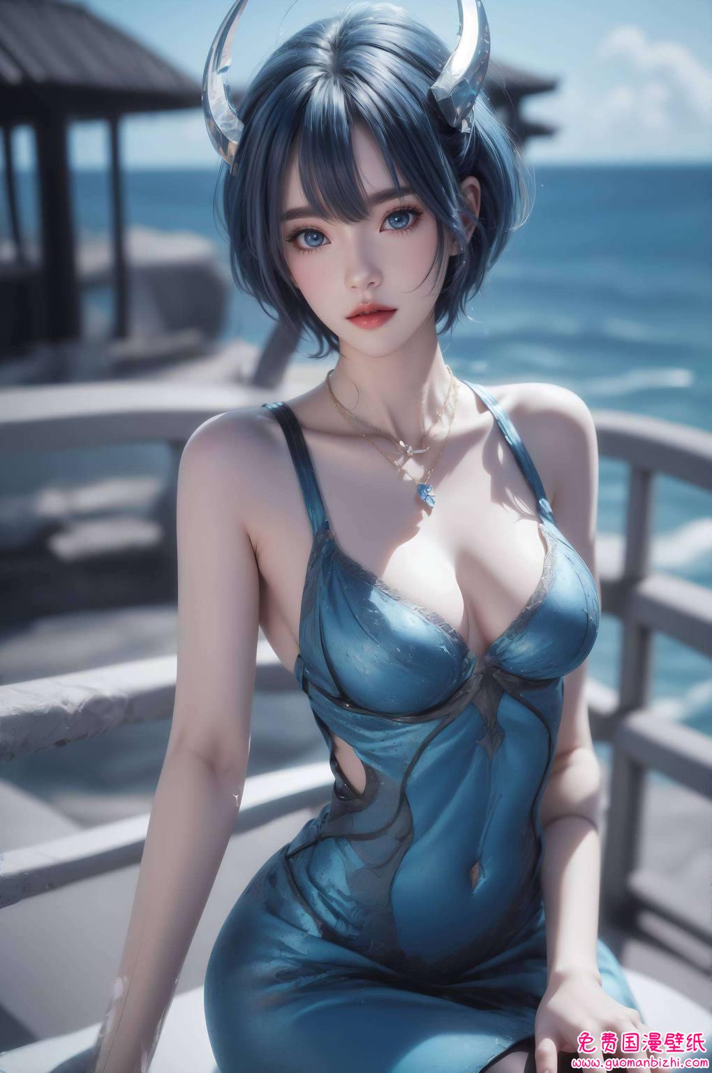 如苹果般诱人和国漫中的女神相比