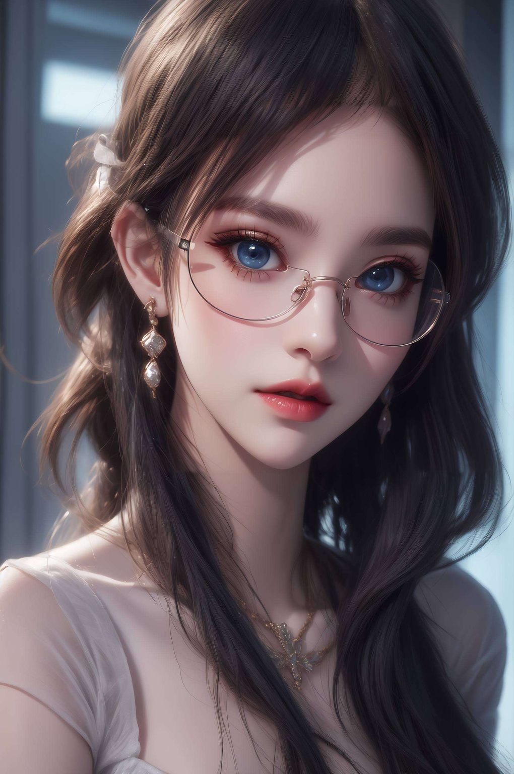 每一位国漫美女都是壁纸上的灵动风景他化身为无数粉丝心中的横版壁纸