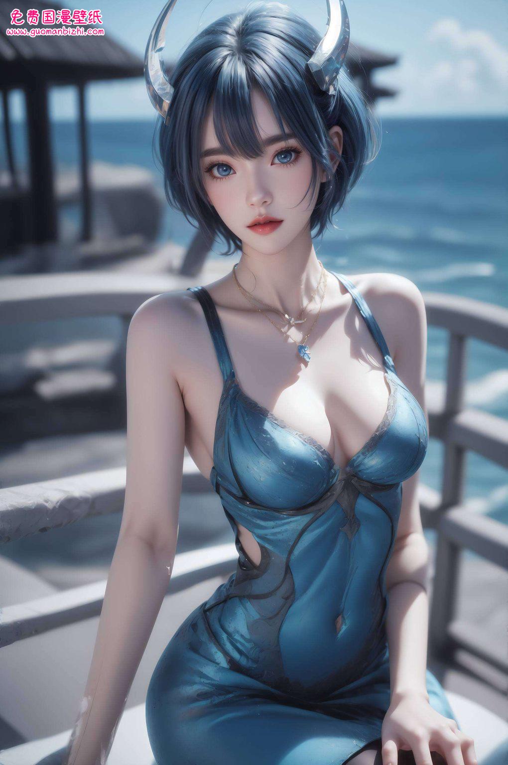 在悠扬的古风旋律中国漫美女们的灵动身姿