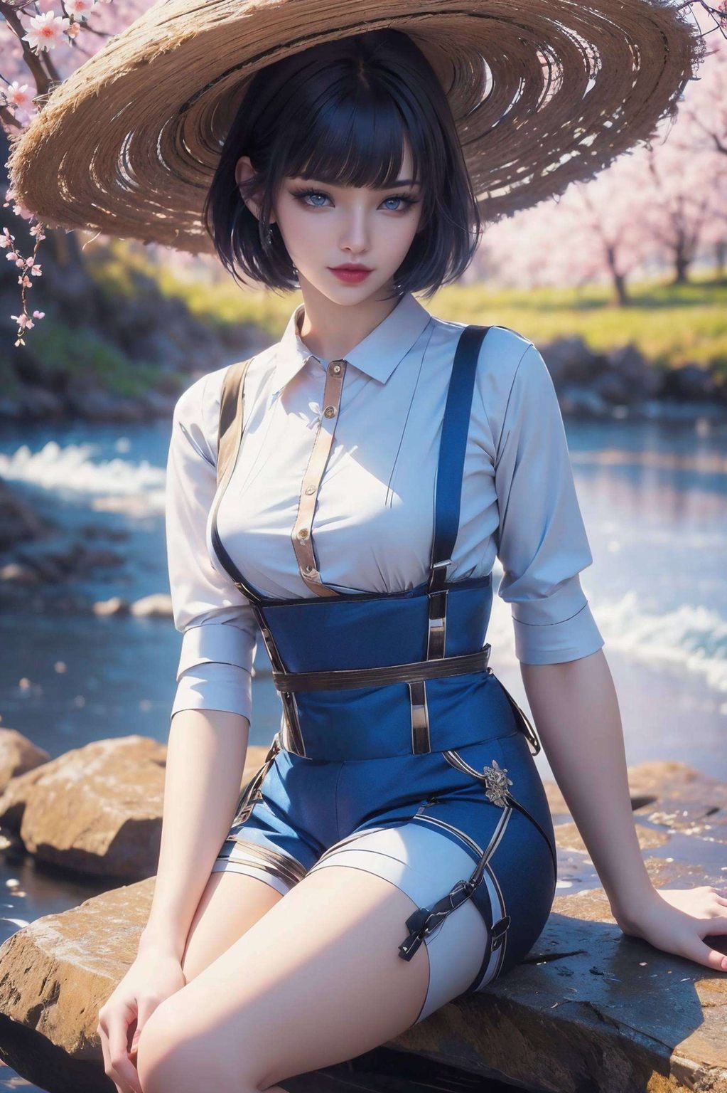 又如同春日里的苹果花她的每一次出场都如同烟花般炸裂
