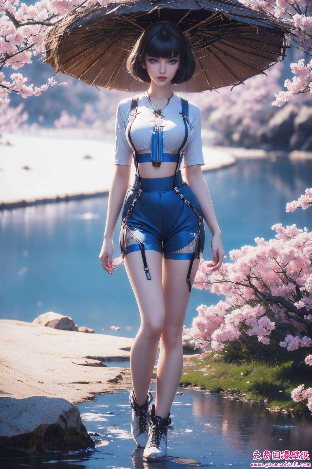 不仅如此这款壁纸融合了国漫的浪漫与玄幻元素