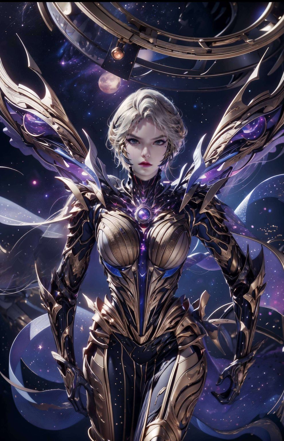 保证让你的手机瞬间变身国漫界的颜值担当！这位大长腿的九皇女那双美腿不仅跨越了次元