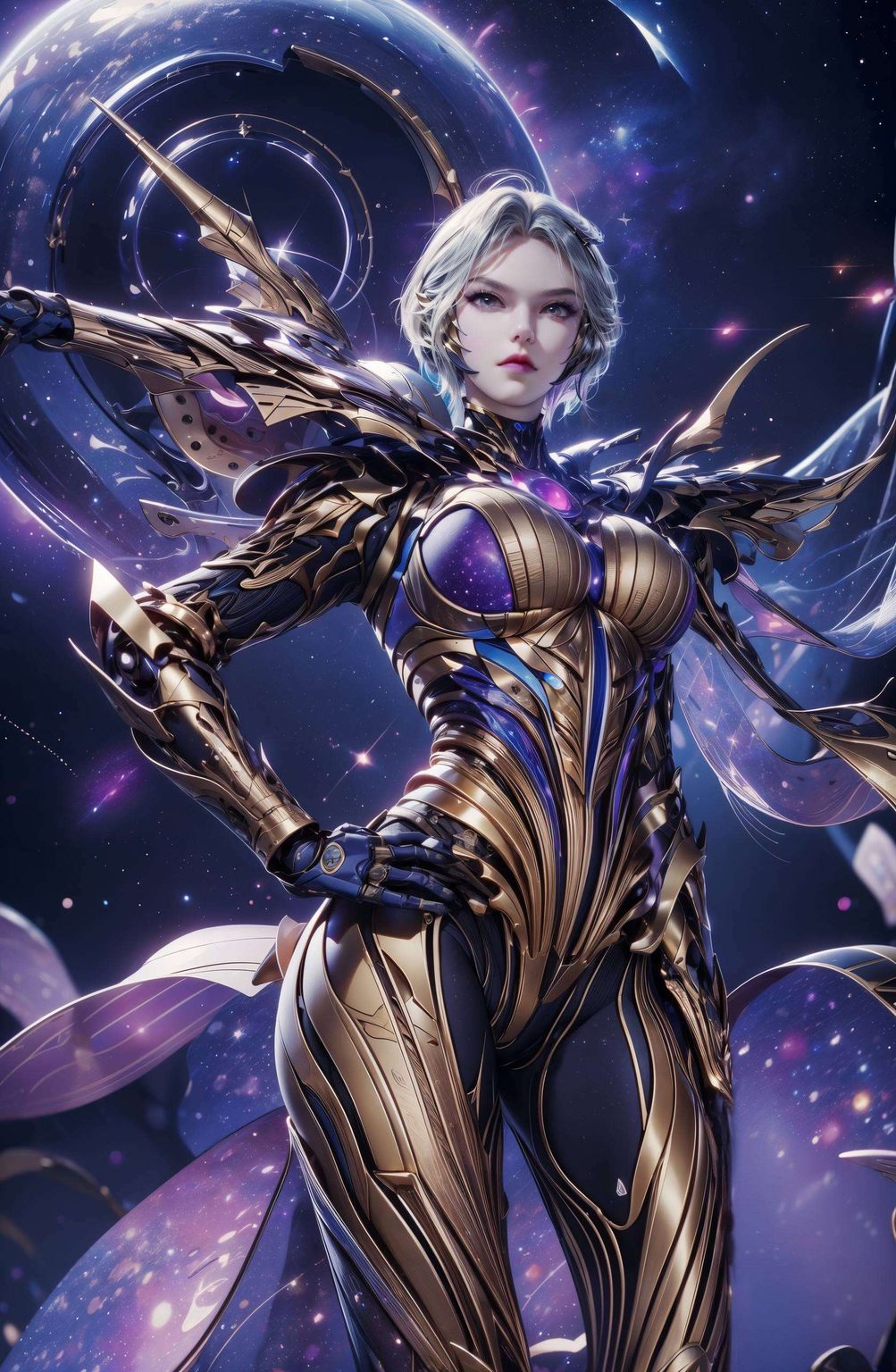 分分钟让你穿越星河！🌌 国漫女神们你不仅能看到二次元的魅力
