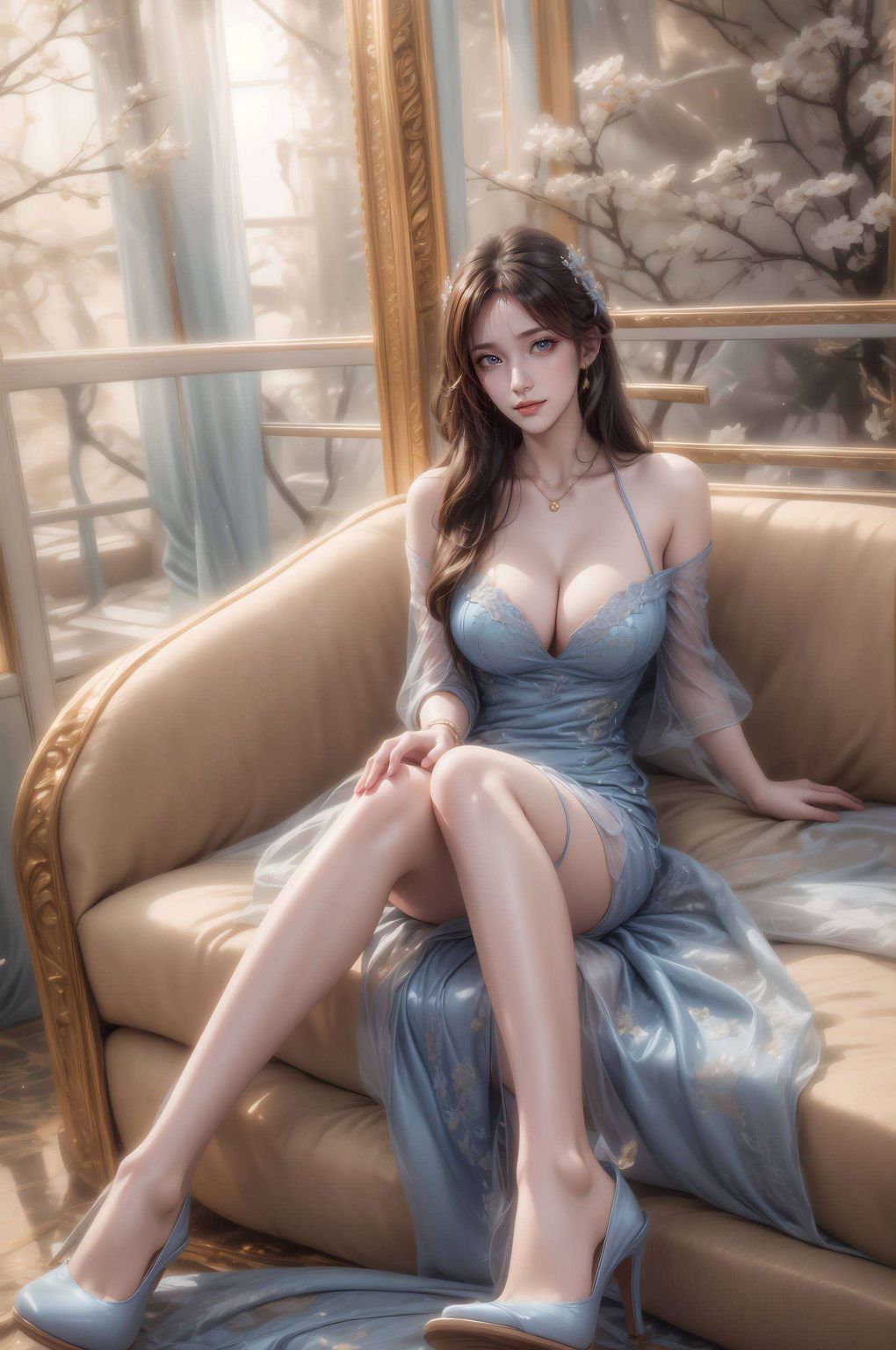 绘制出一幅极简风格的古风高清画卷为你的iPad带来一抹不染尘埃的玄幻色彩