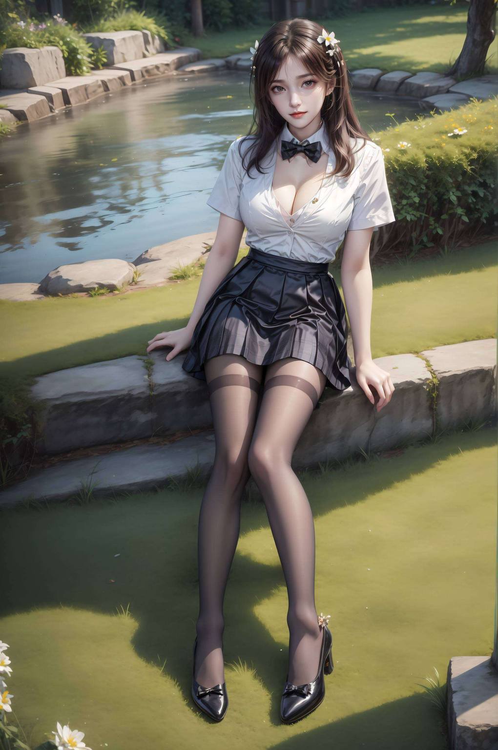 每一张图片都是桌面上的高清大图一一呈现在眼前