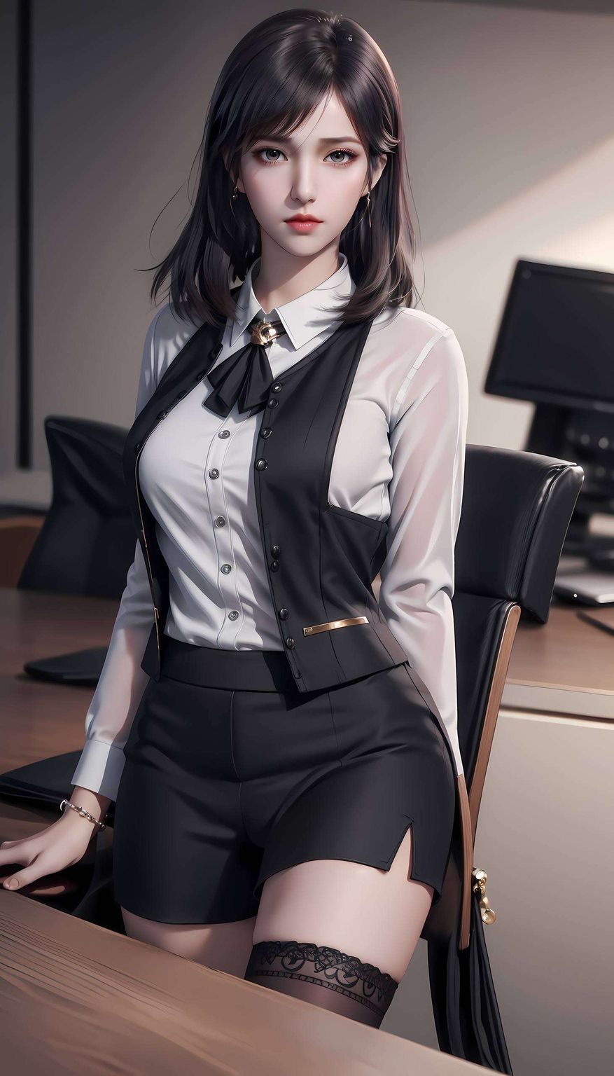 简直美得不要不要的！谁说国漫美女只能存在于幻想中？这款壁纸就能让你感受到她的魅力各位小可爱们