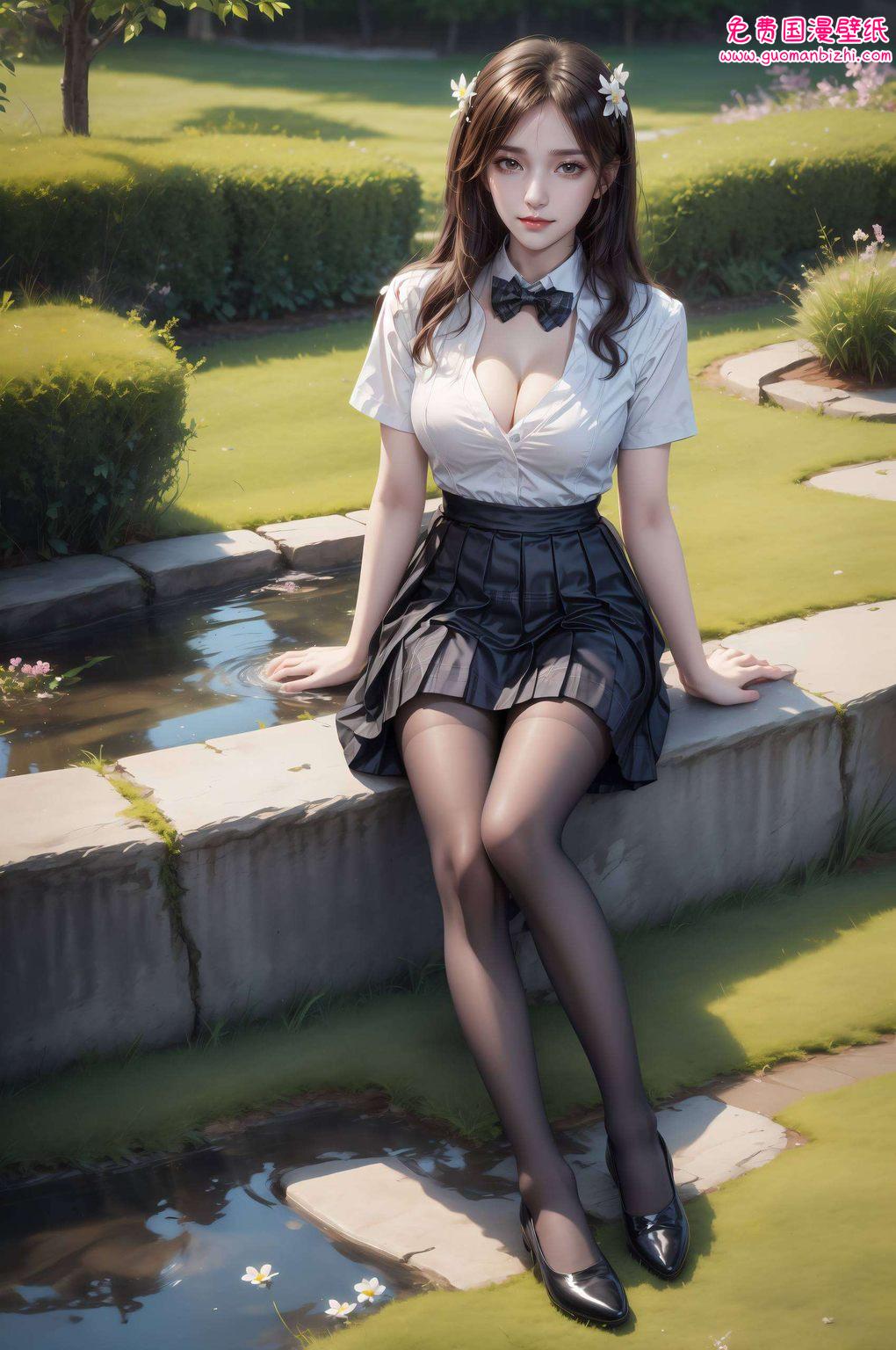 她的眼神犹如星辰那独特的气质