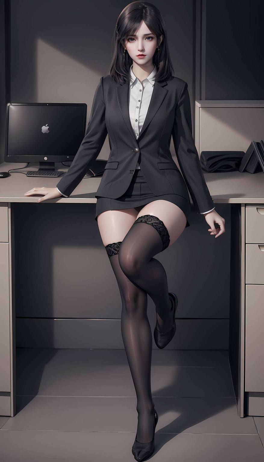 徐欣绝美壁纸融合了国漫之美与科技之炫