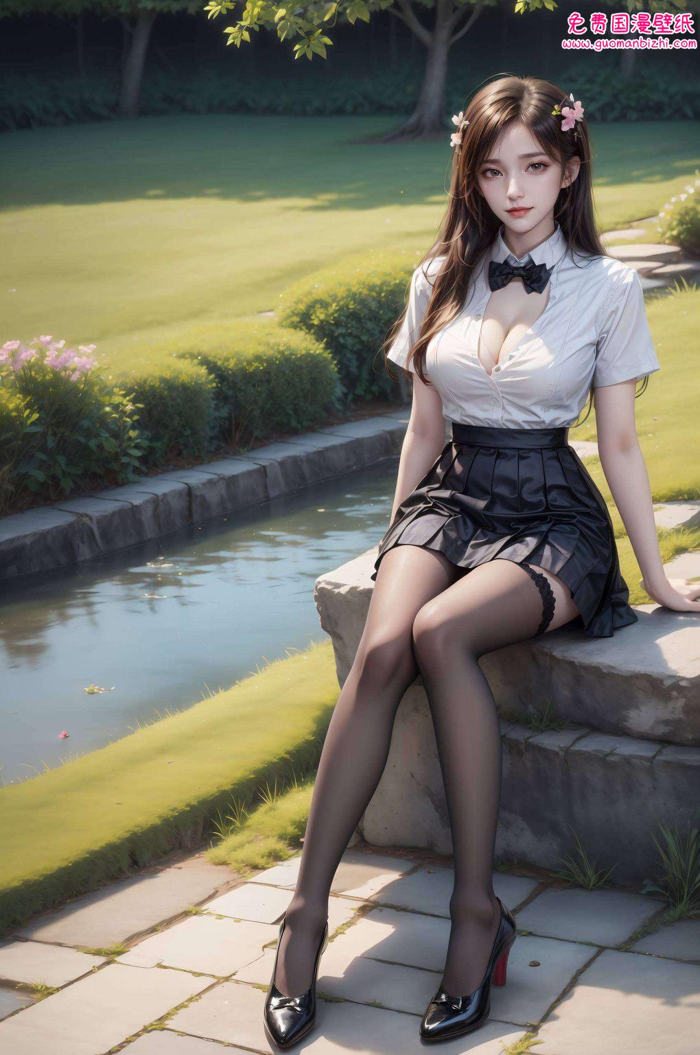 她那双明亮的眼睛流连忘返