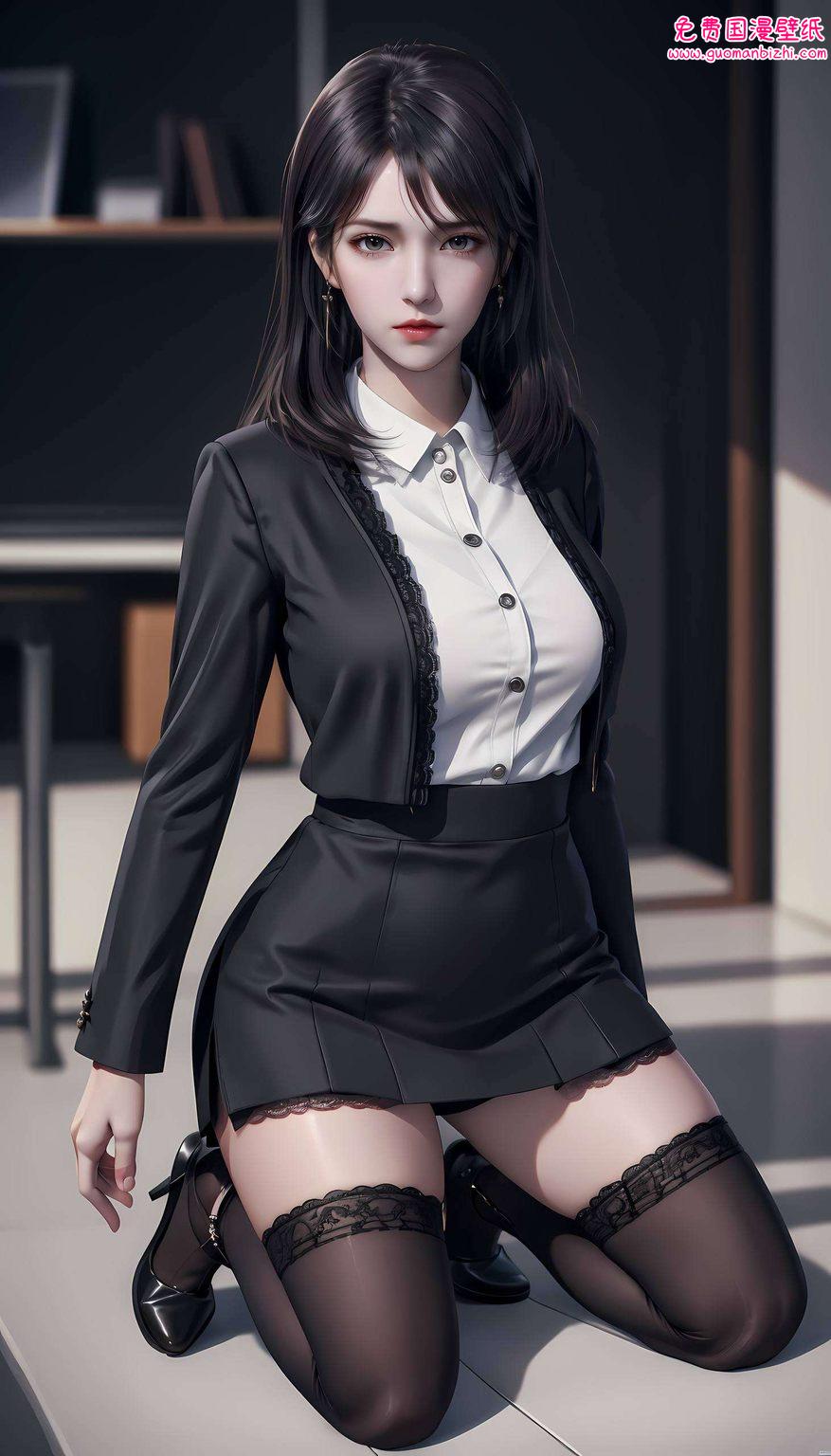 身着华服眉眼如画