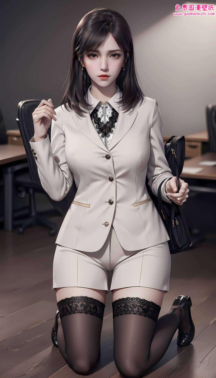 国漫风采之展现一款融合了国漫之美与科幻玄幻元素的紫色壁纸