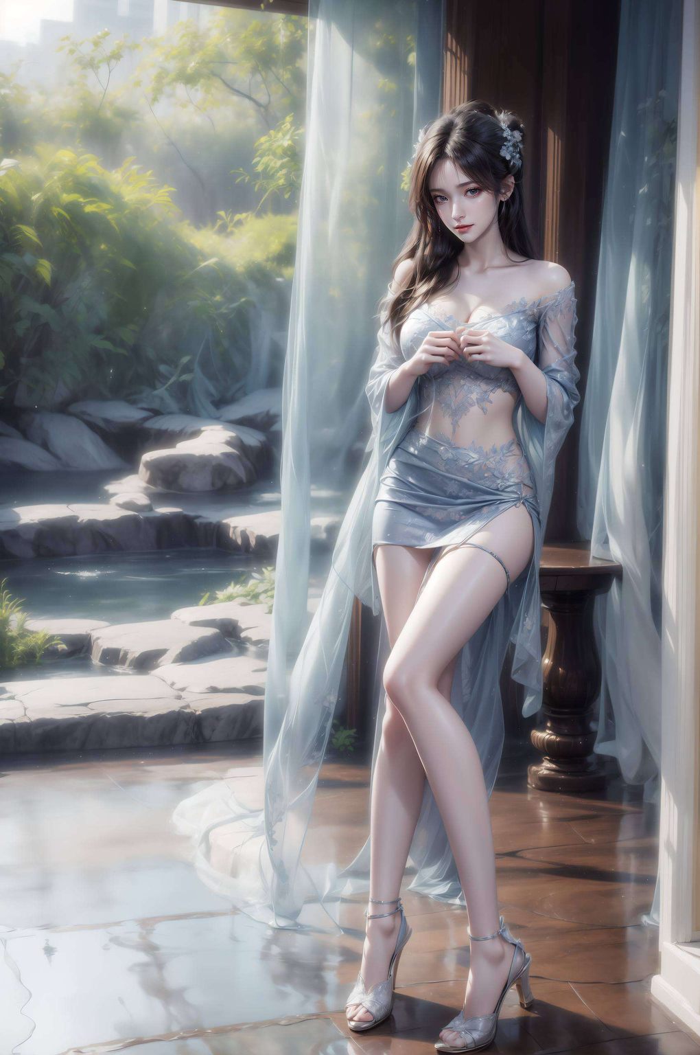 仿佛在说：人生短暂国漫女神们的美丽