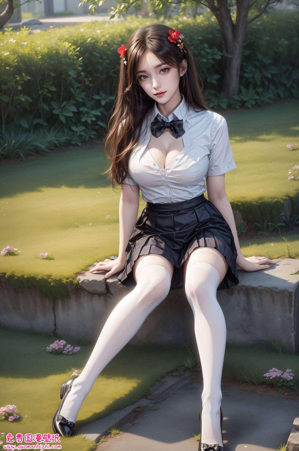 动漫女神的魅力弥漫在每一寸画面让人不禁感叹：此生得以遇见