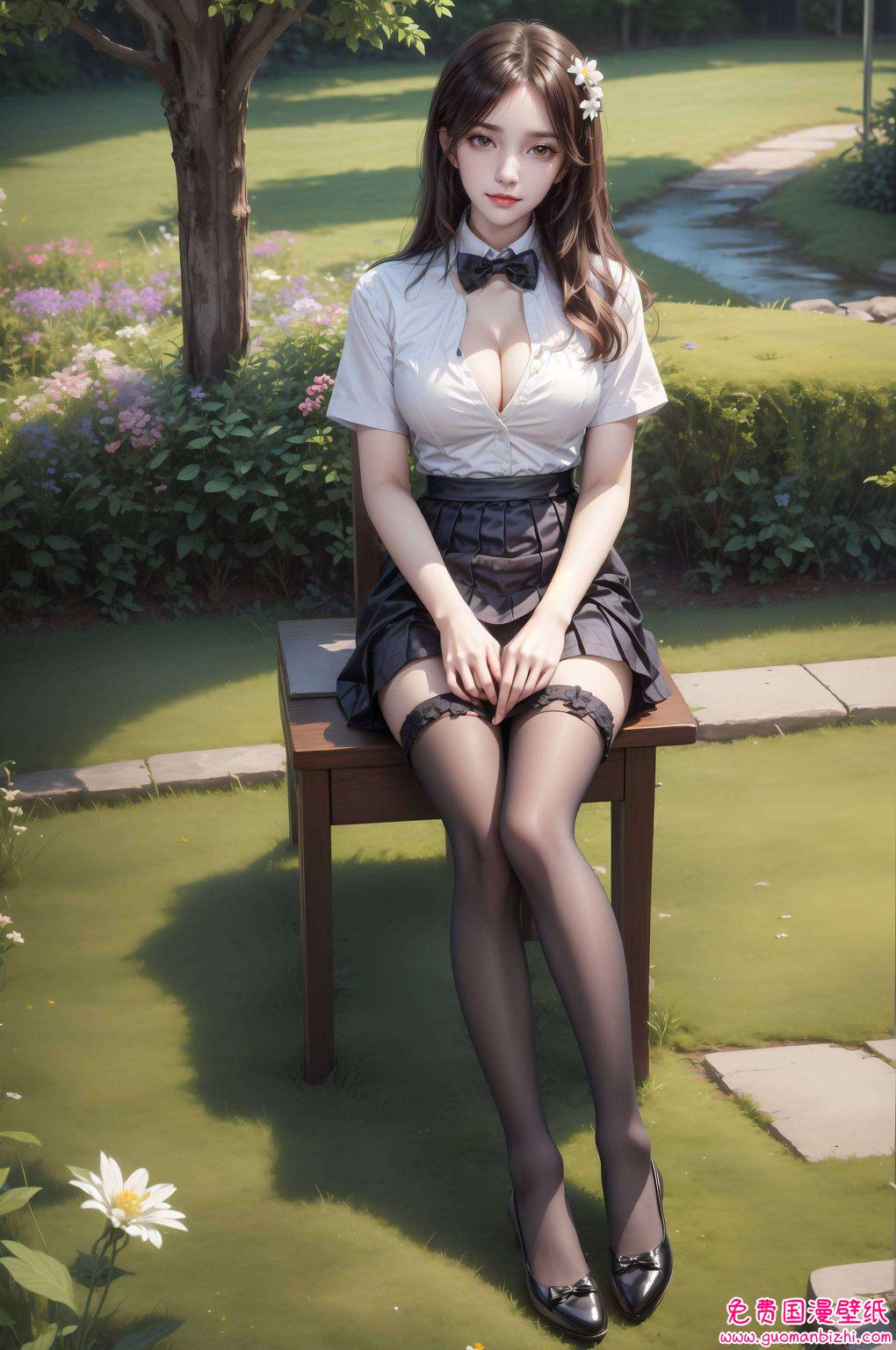 今日特献上一份AI壁纸素材的盛宴动漫女神亦不遑多让