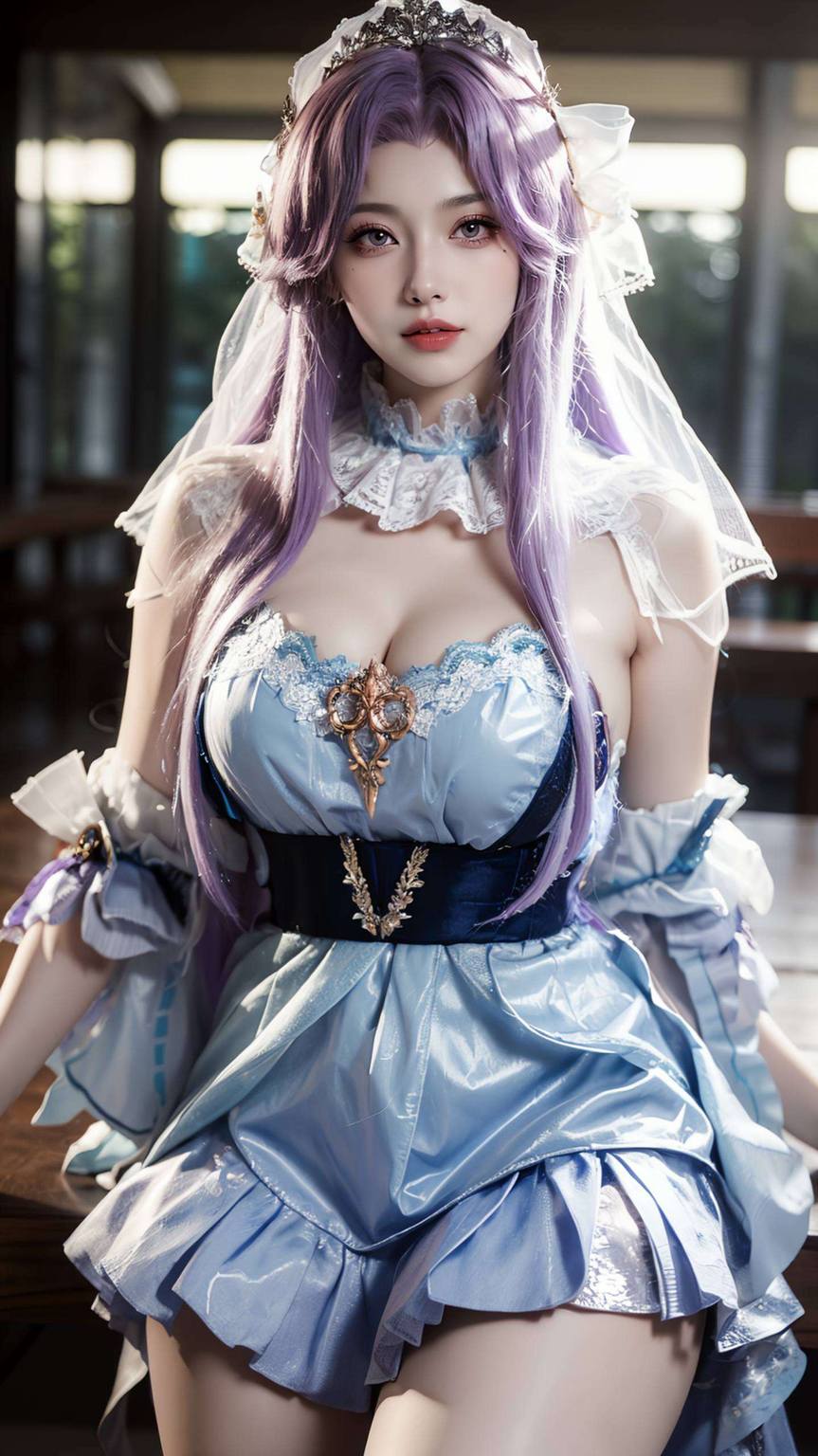 粉色梦幻都能感受到动漫美女的别样魅力