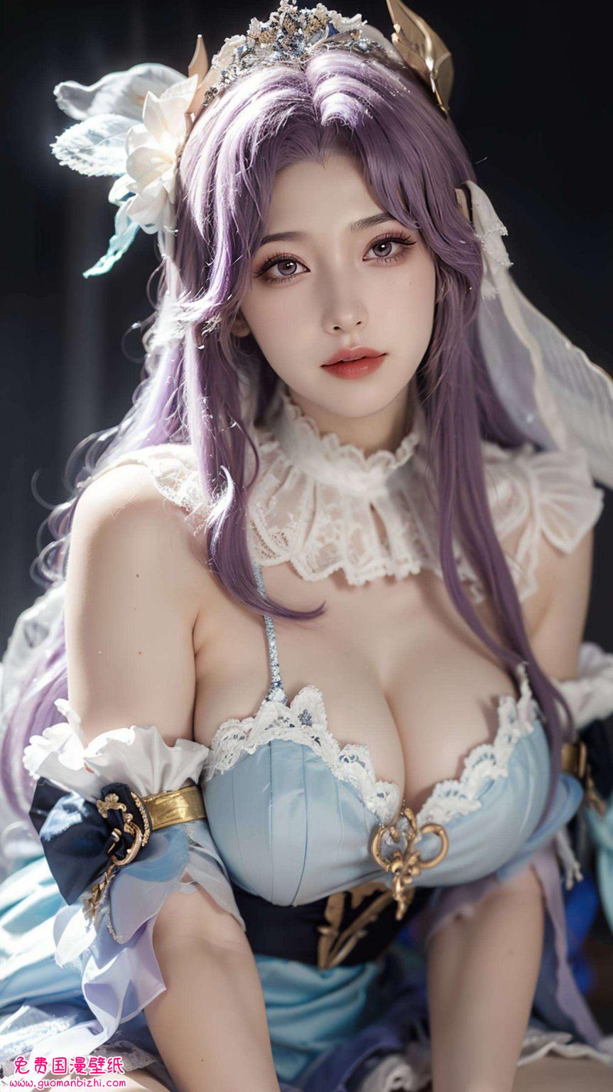 两位美女同框轻纱遮面