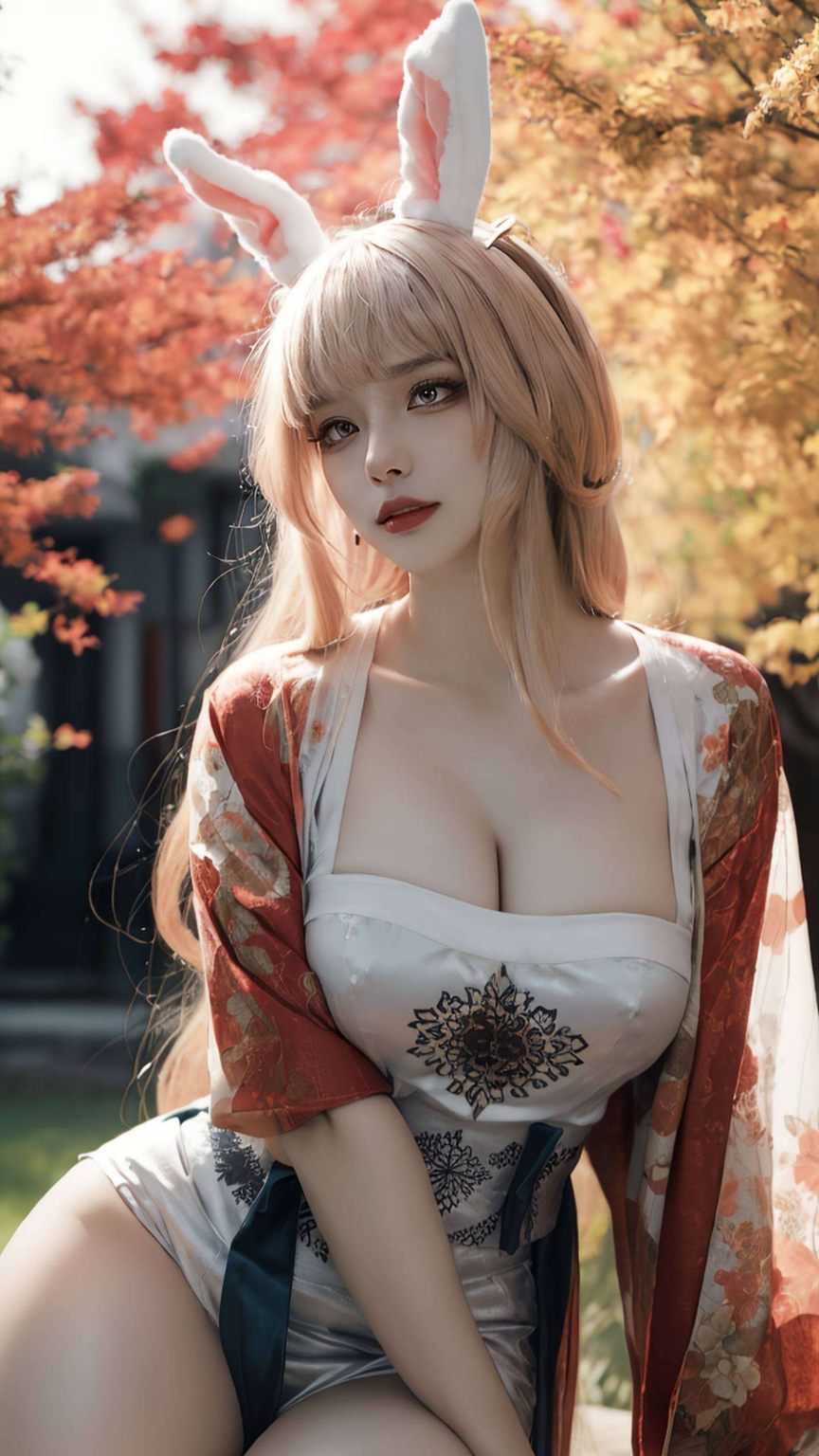 仿佛从国漫世界中走出的绝世美女公孙离