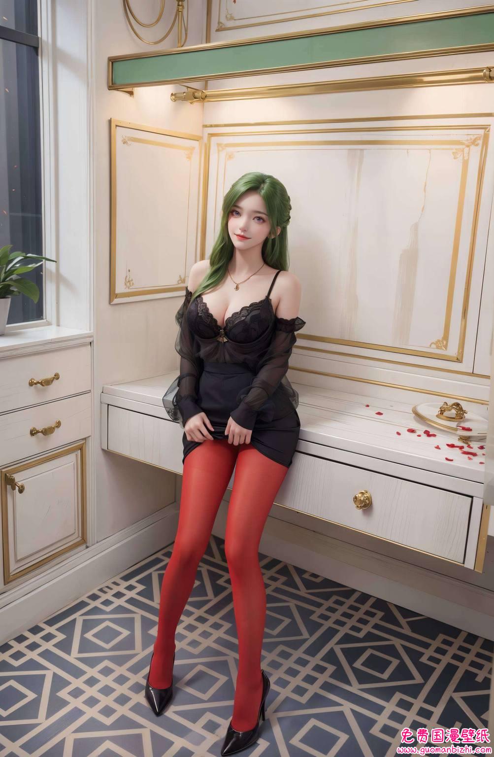 护眼的同时每一处细节都彰显着国漫美女的韵味