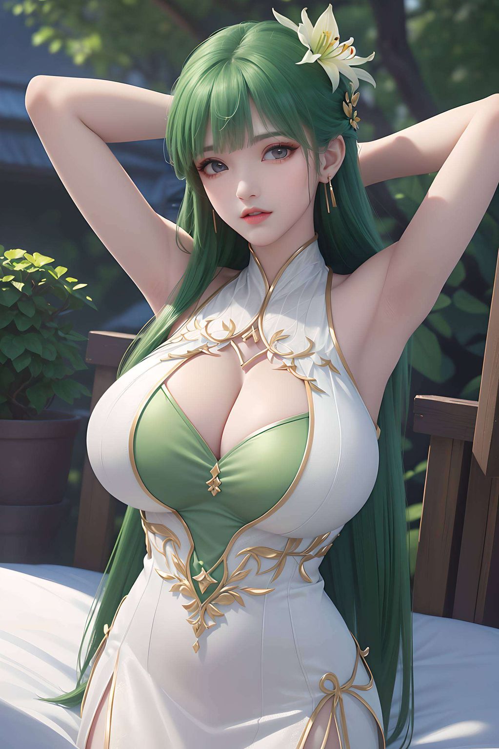 化为一张张超清头像壁纸国漫女神芙蕖翩翩起舞