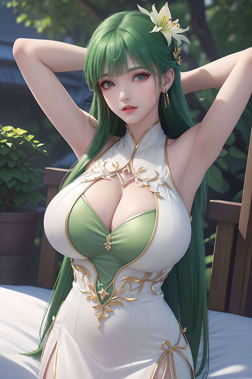 国漫女神芙蕖翩翩起舞她的每一次转身