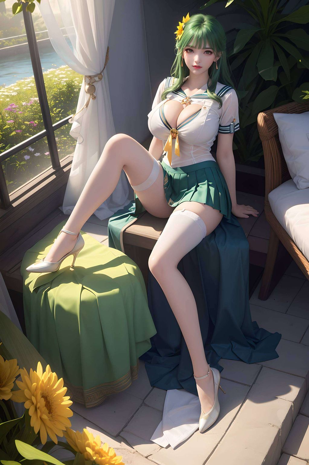 这位国漫美女她的风采如同完美世界的画卷