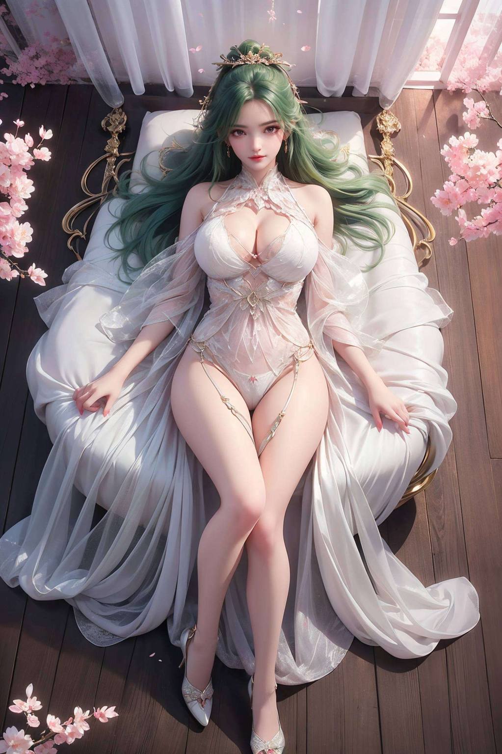 仿佛随时准备跳出来给你一个惊喜还有点小调皮呢！置身于完美世界的她