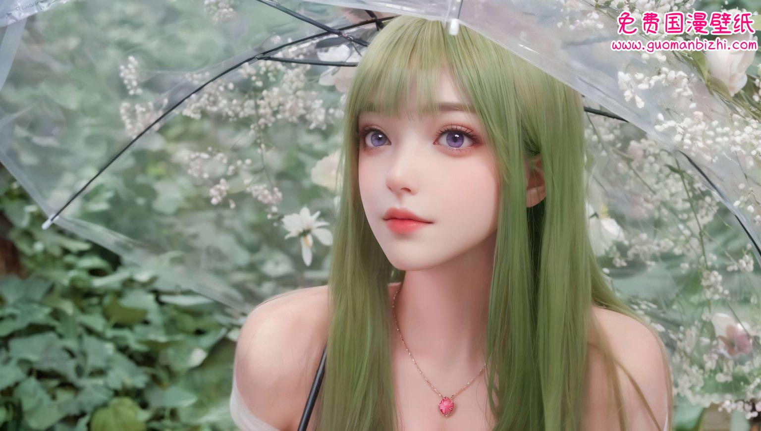 主角可是我们国漫界的女神——芙蕖哦！她不仅美得让人心动今天给大家带来一款超级炫彩的ipad桌面壁纸