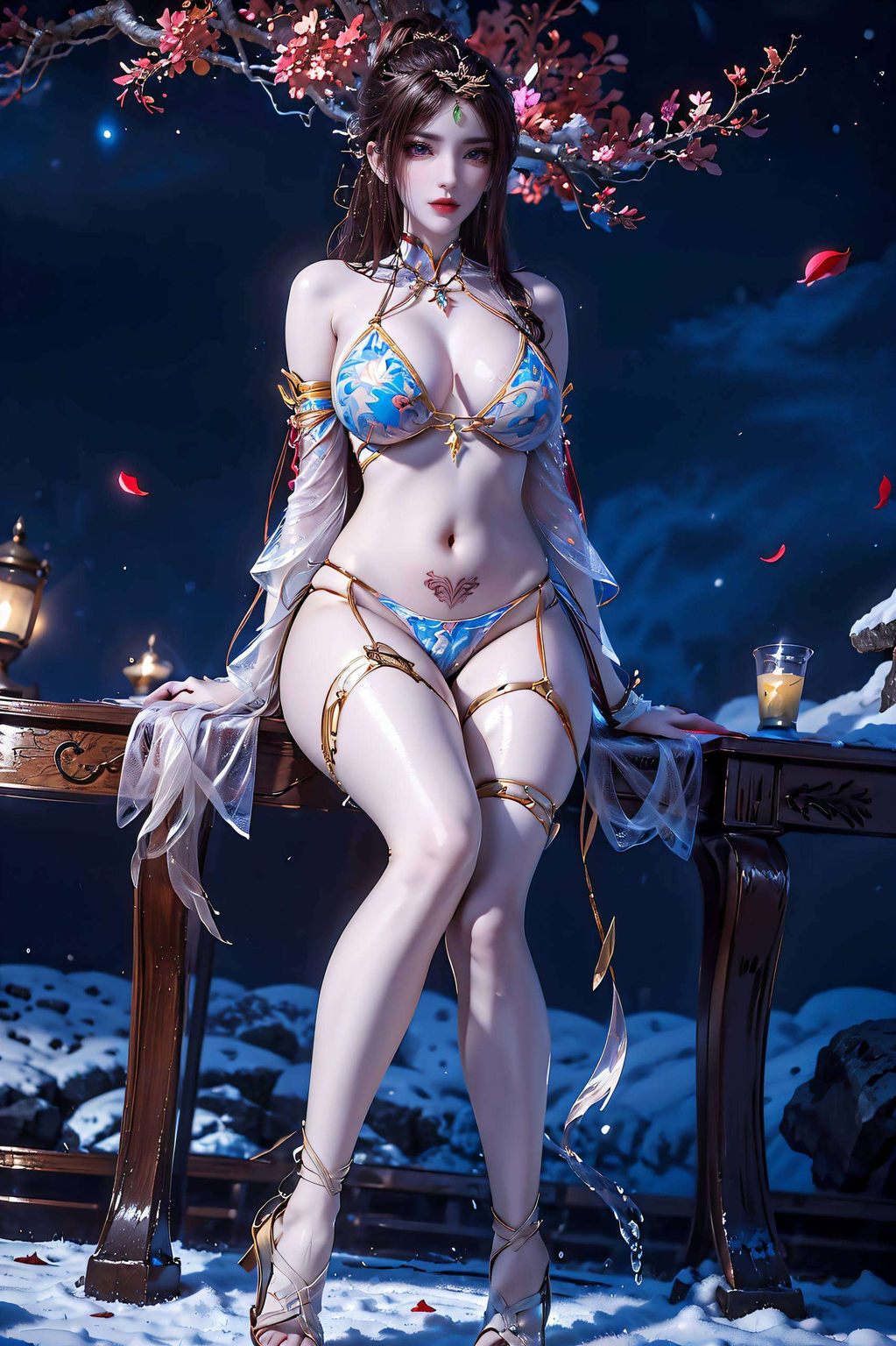 熠熠生辉将国漫女神的美丽与神秘完美呈现