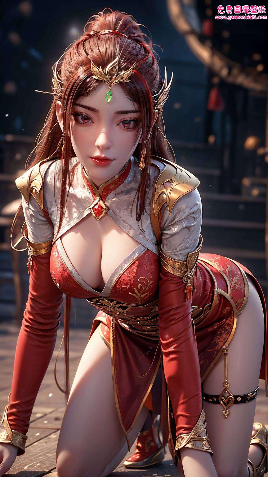 国漫之美尽在指尖壁纸映仙颜
