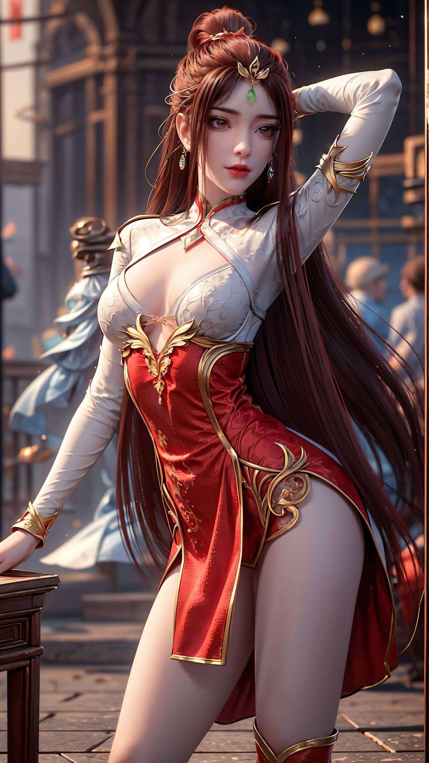 令人沉醉不已红凰翩翩舞