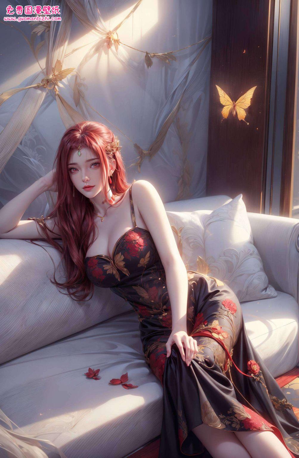 还能让你的手机瞬间变身玄幻仙境！🌸红凰仙子的美貌和神秘照亮了整个国漫界