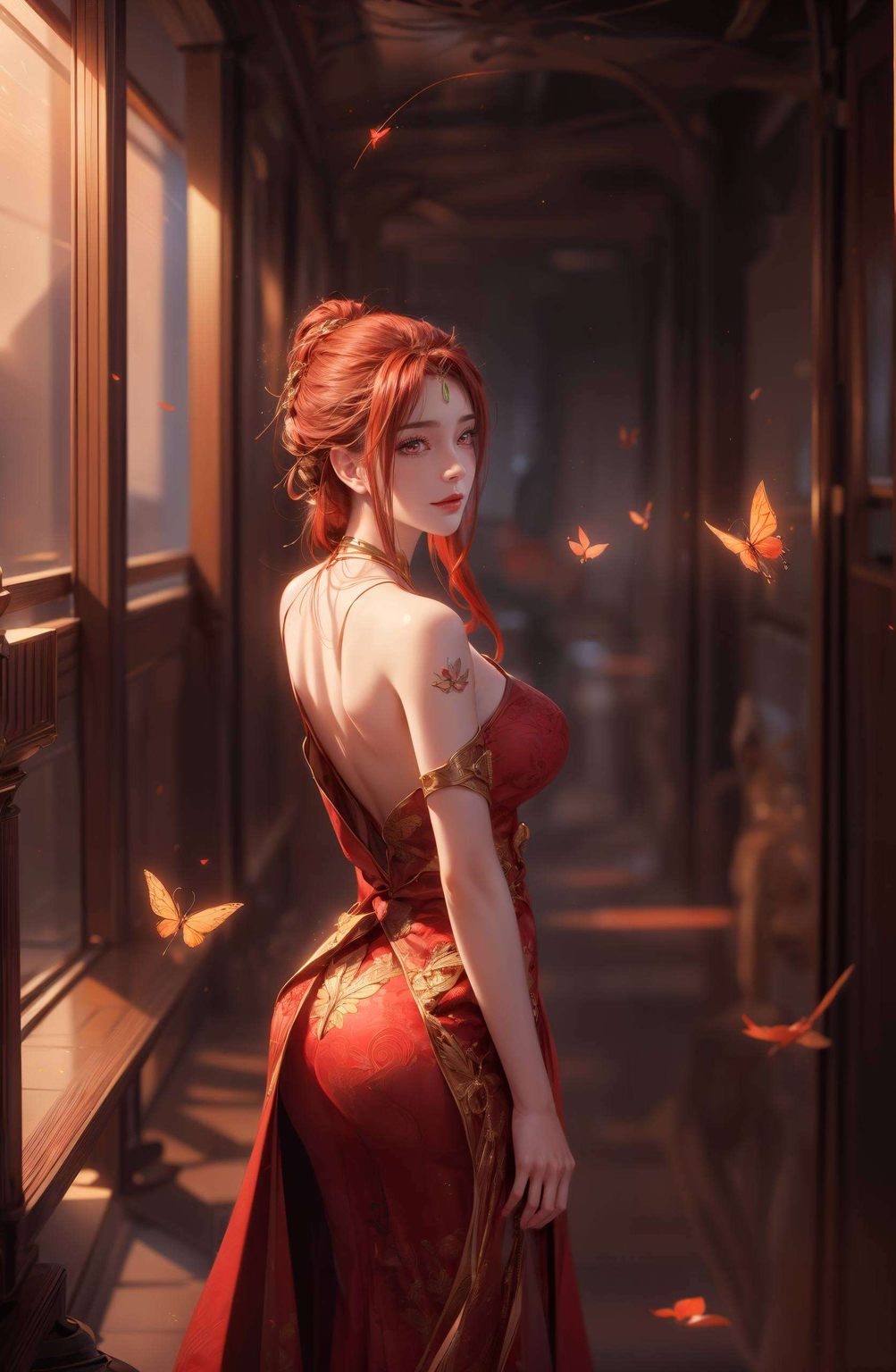 让完美世界里的每一次呼吸都充满了玄幻的色彩红凰壁纸如同一抹绚烂的晚霞