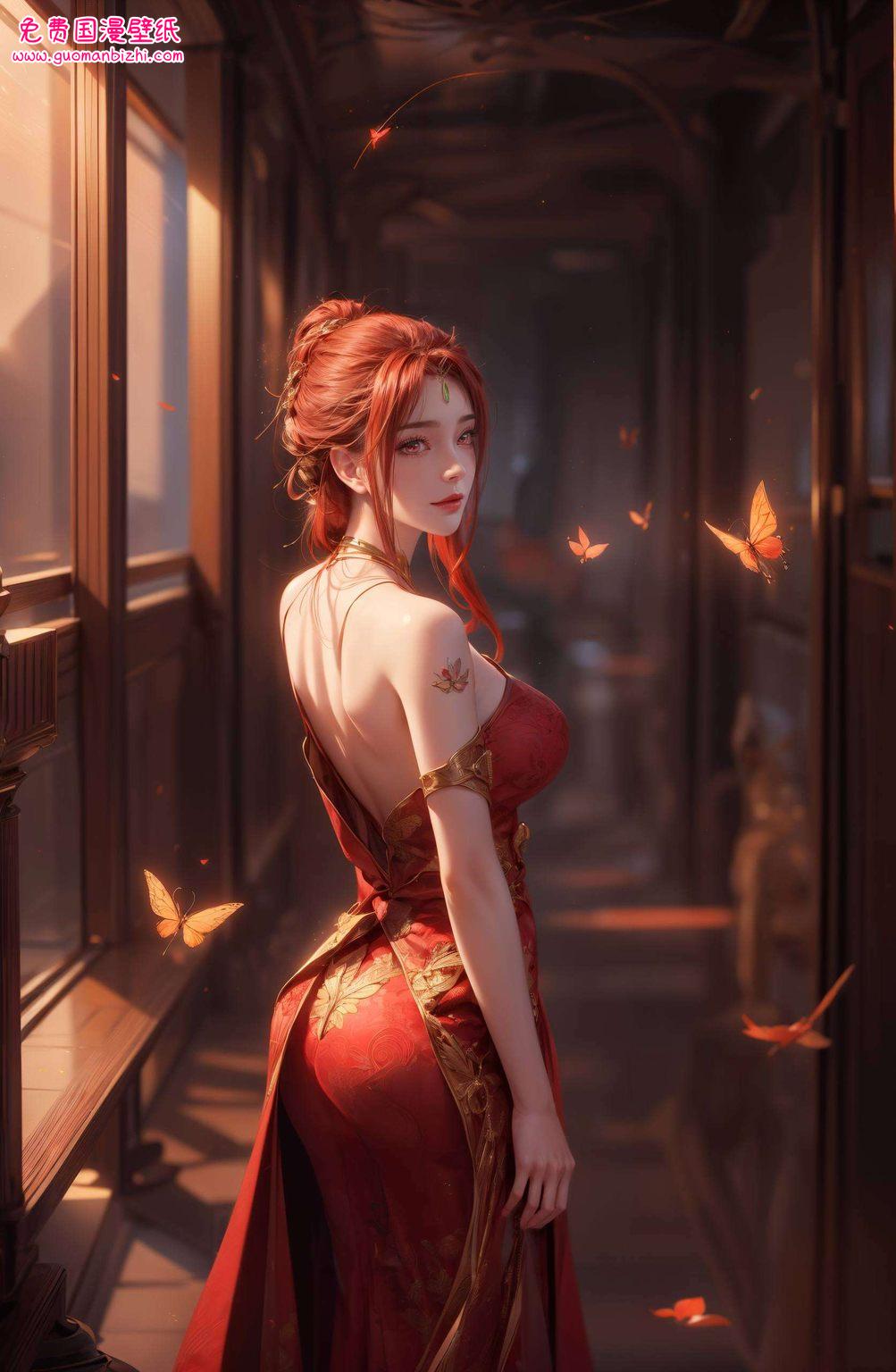 灵动中带着一丝俏皮动漫女神的魅力