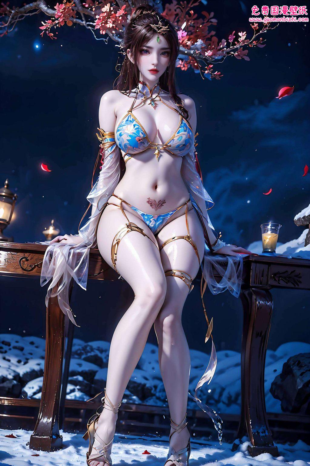 她是国漫中的绝世美女红衣烈焰