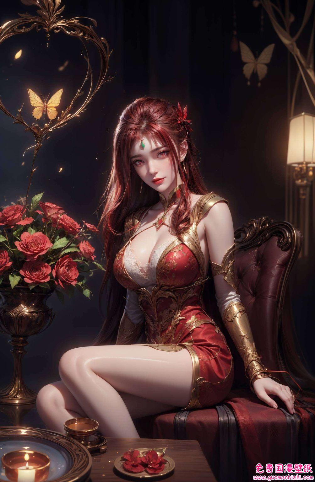 实乃视觉盛宴动漫美女与国漫女神争奇斗艳