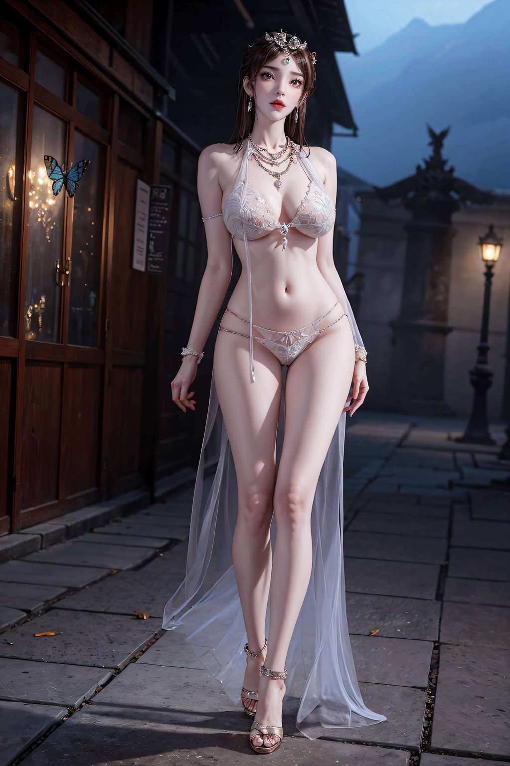 如同完美世界的瑰宝她是国漫中的女神