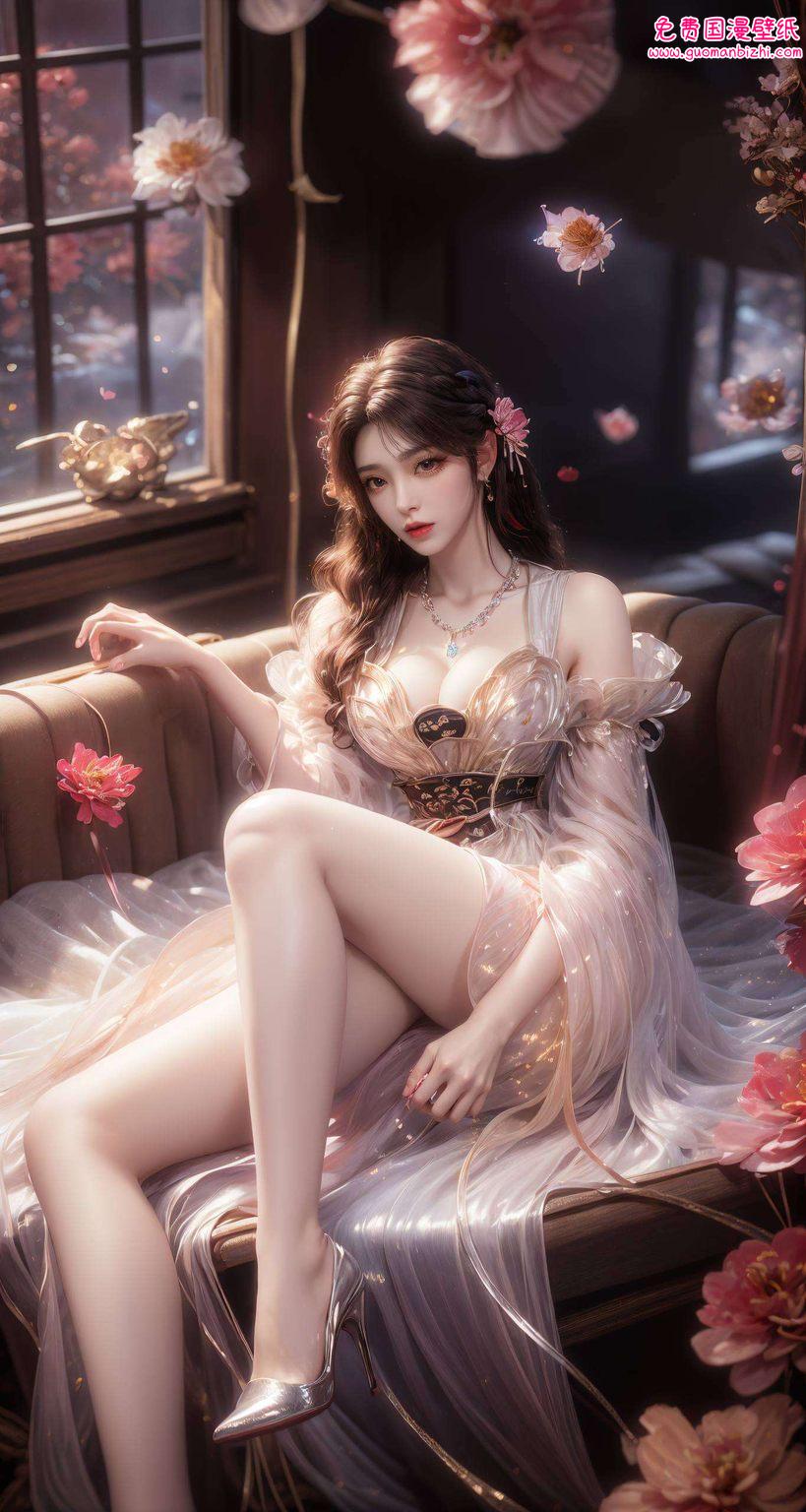 让你的手机瞬间变身为一幅流动的艺术画卷火灵儿翩翩起舞