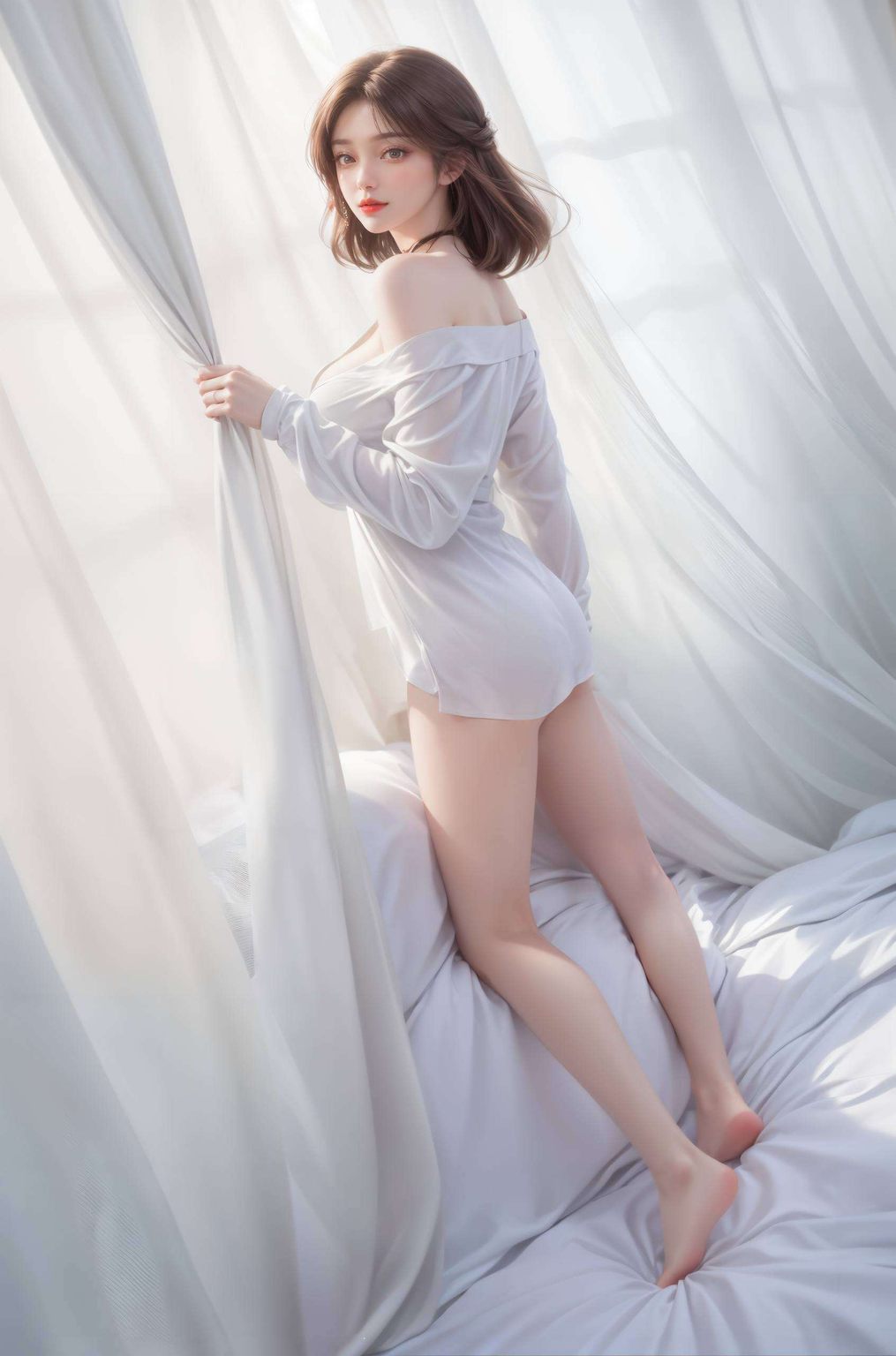 让你的手机瞬间变身为一幅流动的艺术品成为了无数粉丝心中的女神