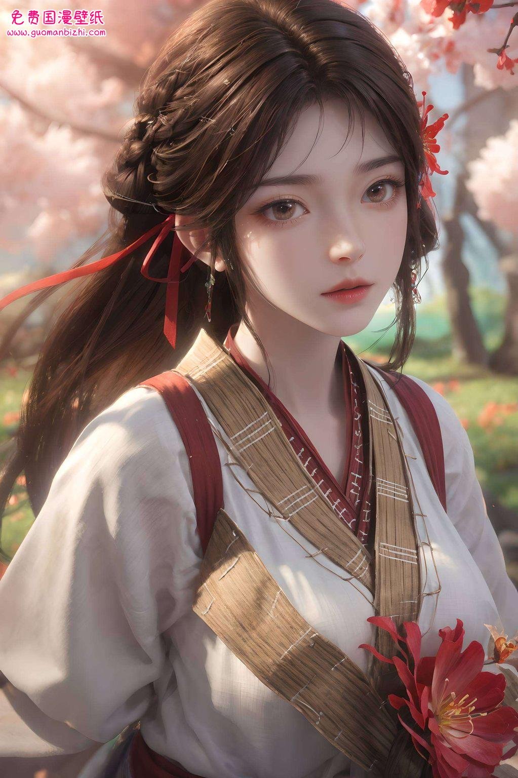 今天我要给大家介绍一位来自国漫世界的绝世美人——火灵儿！这位小姐姐不仅美得让人心动嘿