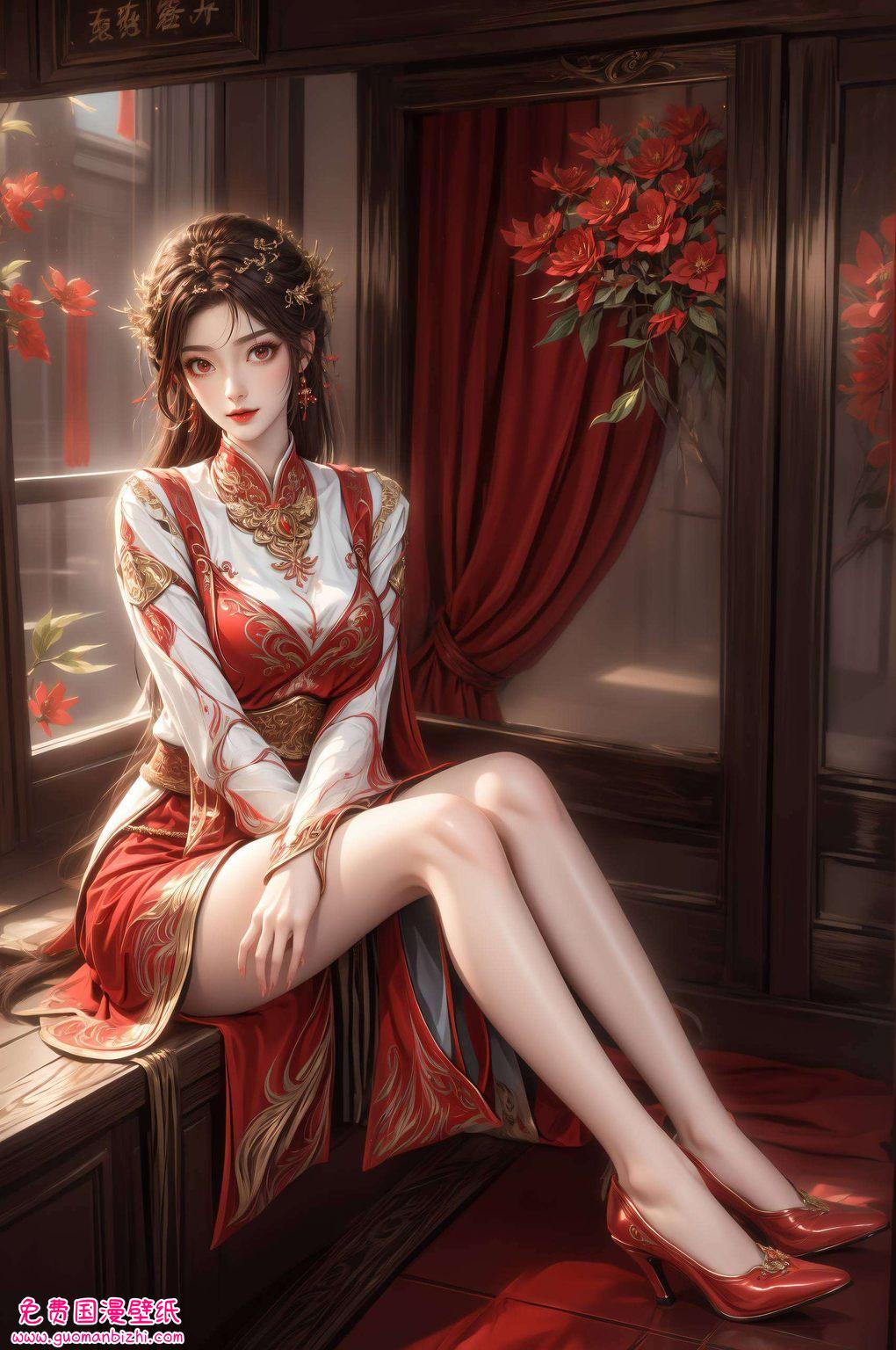 那更是绝绝子与国漫美女零距离接触