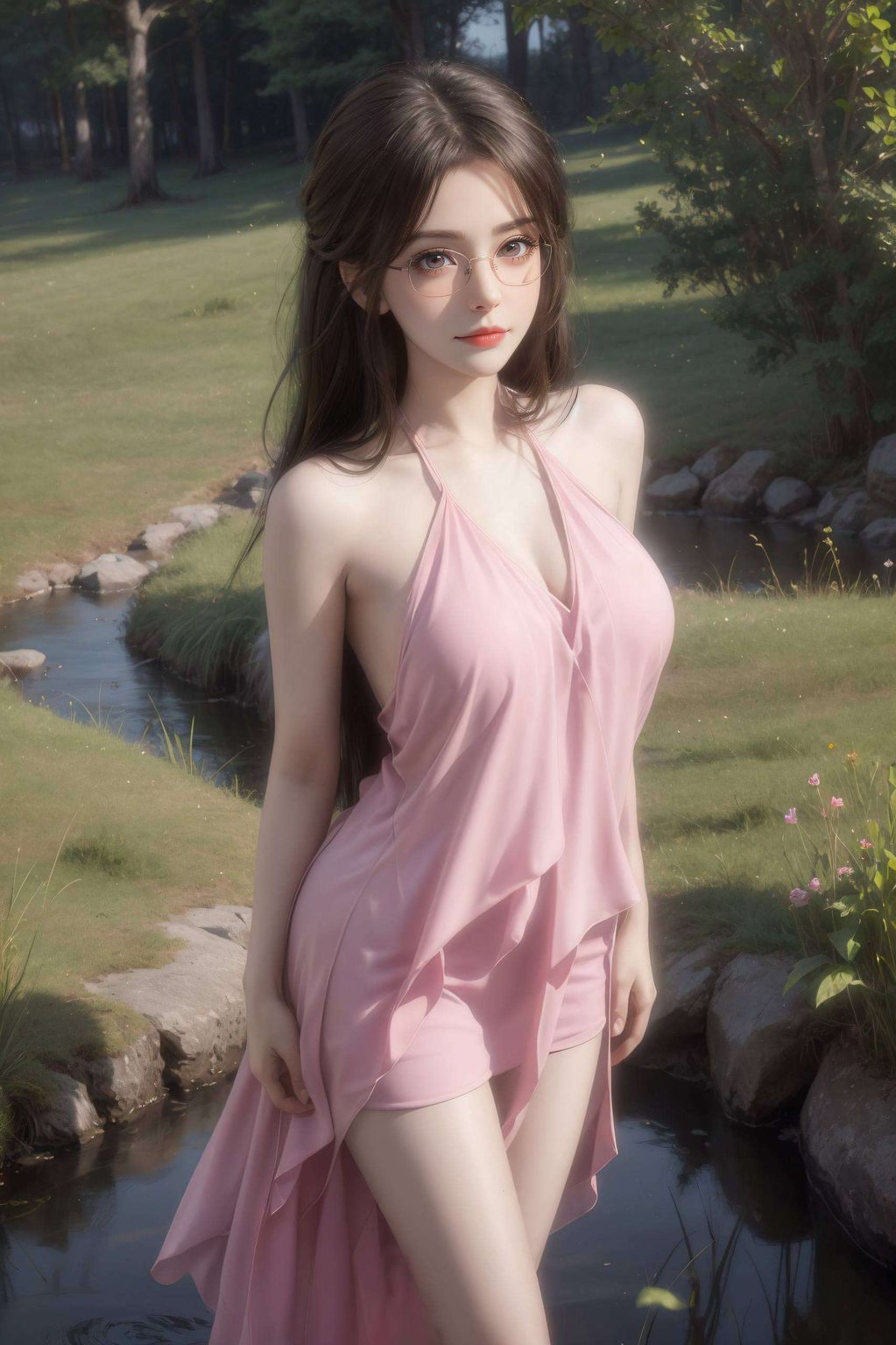 生动的色彩成为了电脑屏幕上的国漫女神
