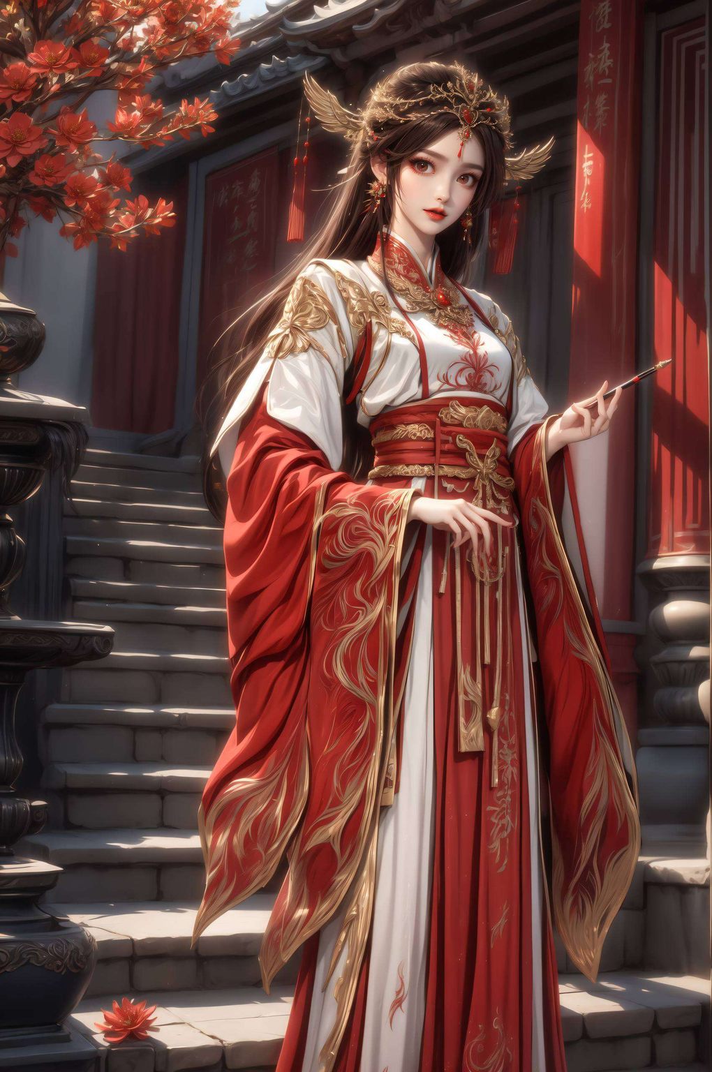 她的壁纸都是国漫之美的一次绽放