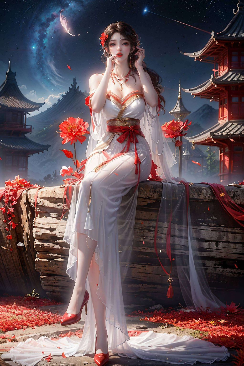 这不就是我们那位笑靥如花的国漫美女吗？快来免费领取完美适配你的iPhone