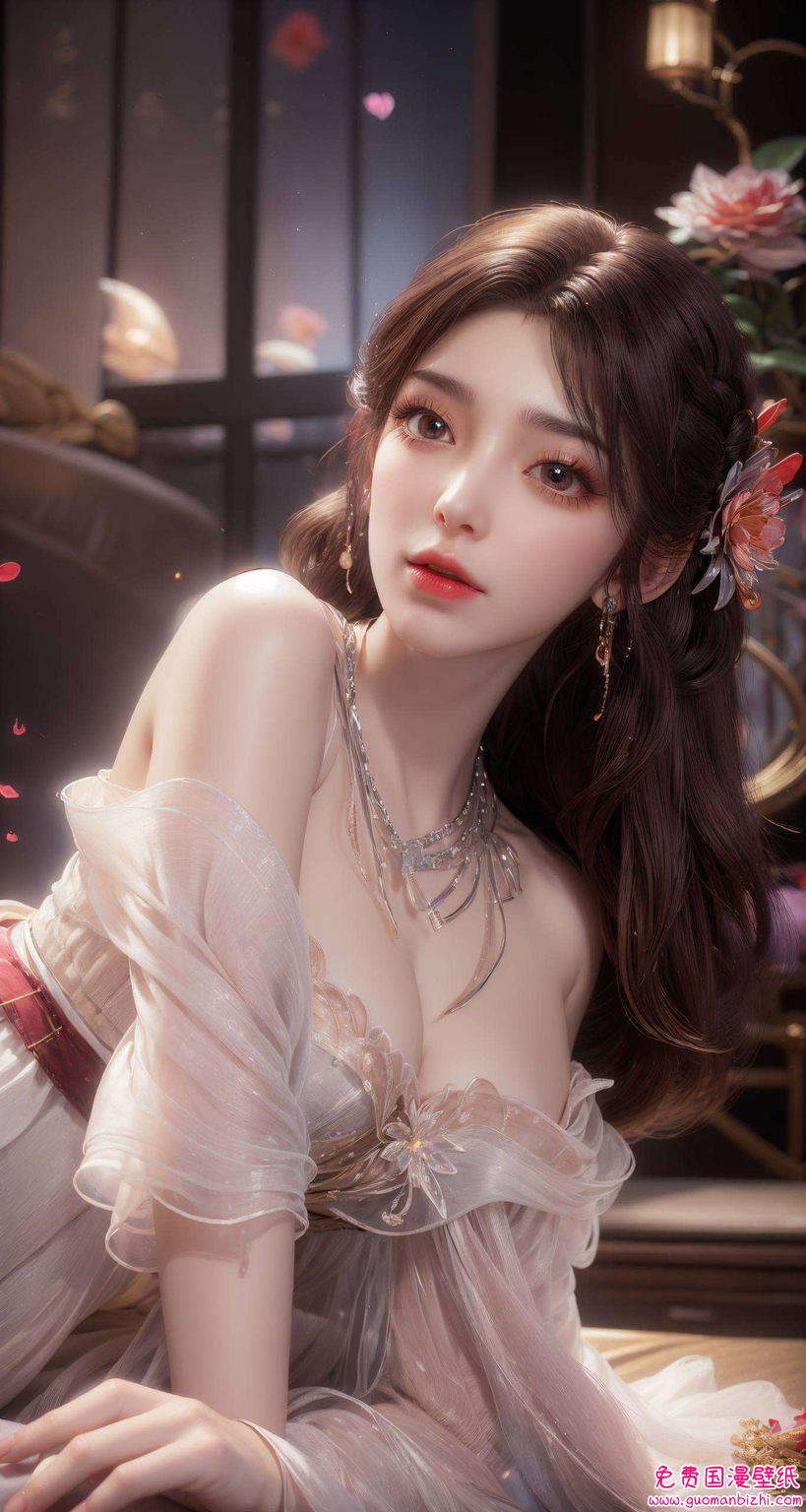 她是国漫壁纸中的女神火灵儿翩翩起舞