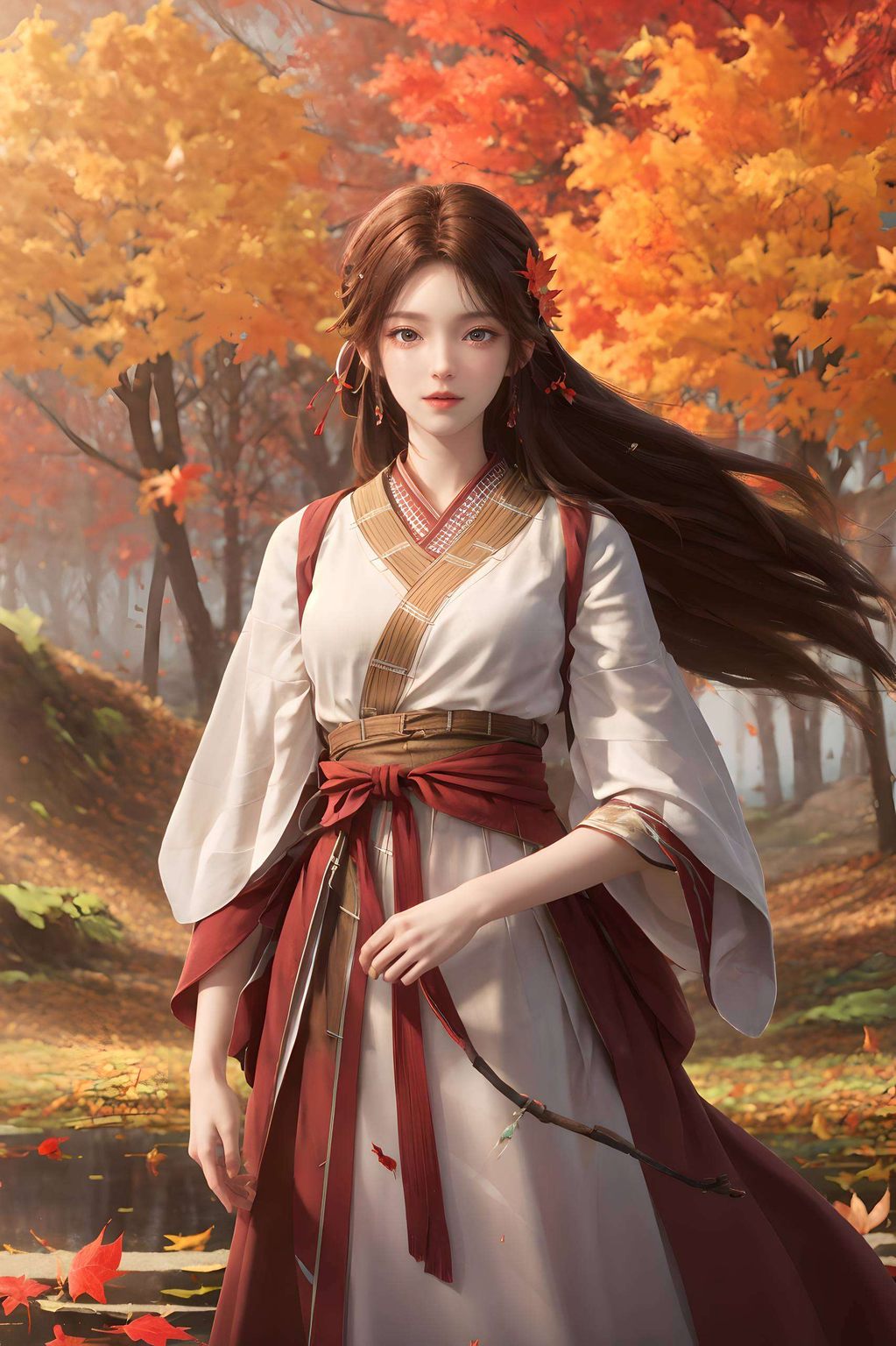 仿佛能感受到她内心的坚韧与深情将完美世界的玄幻色彩与国漫之美完美融合